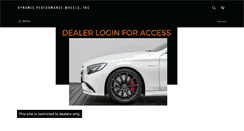 Desktop Screenshot of dp-wheels.com