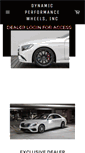 Mobile Screenshot of dp-wheels.com